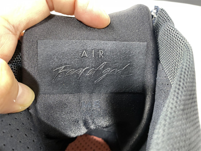NIKE AIR FEAR OF GOD 1 STRING OFF‑NOIR AR4237-903