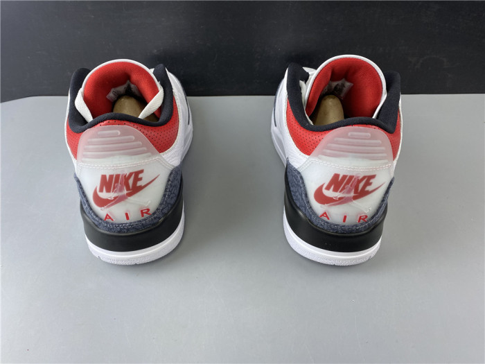 AIR JORDAN 3 RETRO "WHITE FIRE RED" CZ6431-100