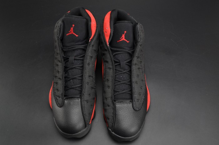 Air Jordan 13 Retro“Bred” black/ red mens 414571-004