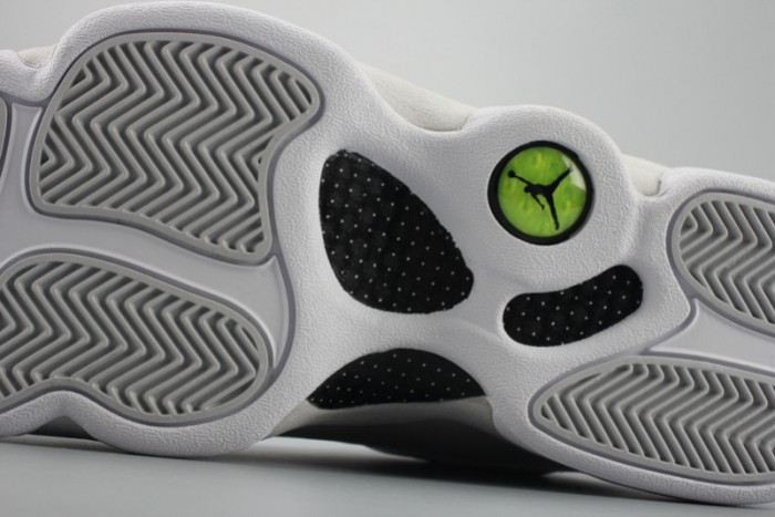 Air Jordan 13 Low“Pure Money” white mens 310810-100