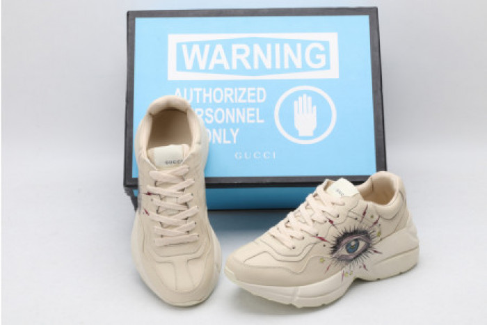 G*u*i rhyton leather sneaker