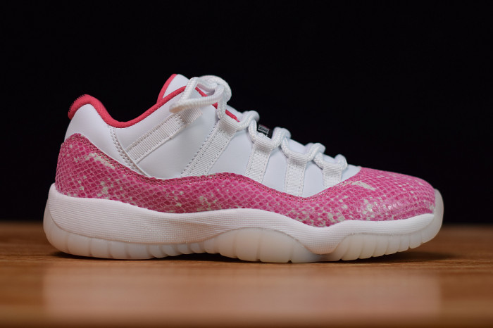 Air Jordan 11 Low WMNS “Pink Snakeskin” AH7860-106
