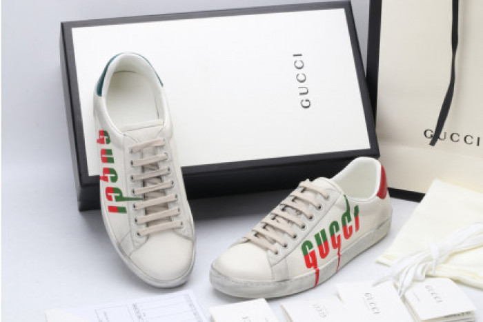 G*u*i ace embroidered low-top sneaker 576137 a38v0 9090