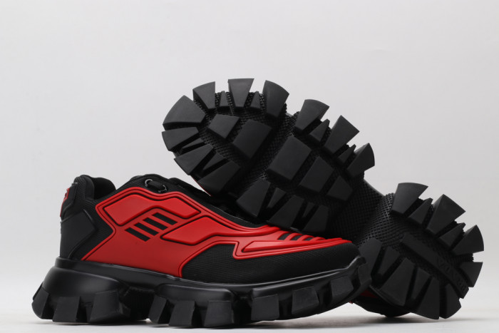PRAD CLOUDBUST THUNDER KNIT RED AND BLACK