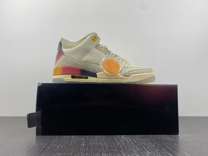 Jordan 3 Retro SP J Balvin Medellín Sunset Shoes FN0344-901