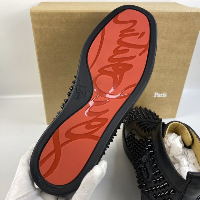 Ch**an louboutin l0*is junior spikes