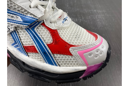 BALCIA Runner White Red Blue