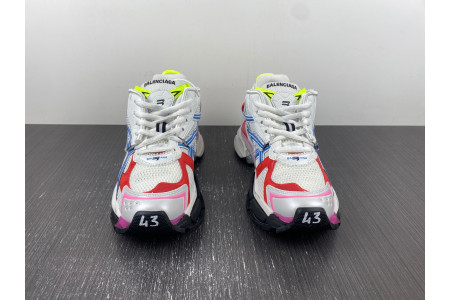 BALCIA Runner White Red Blue