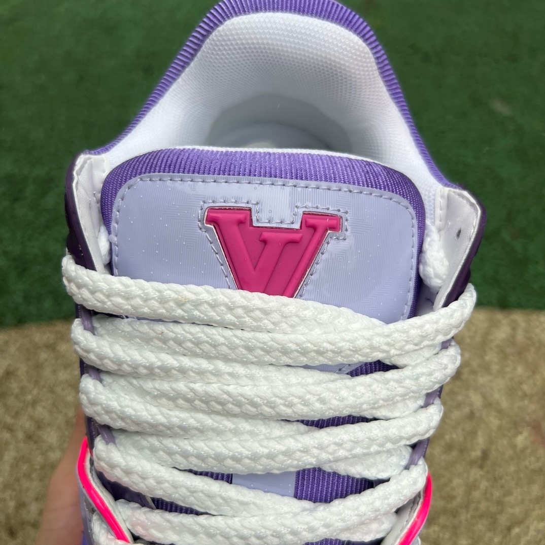 LV TRAINER MAXI Purple pink