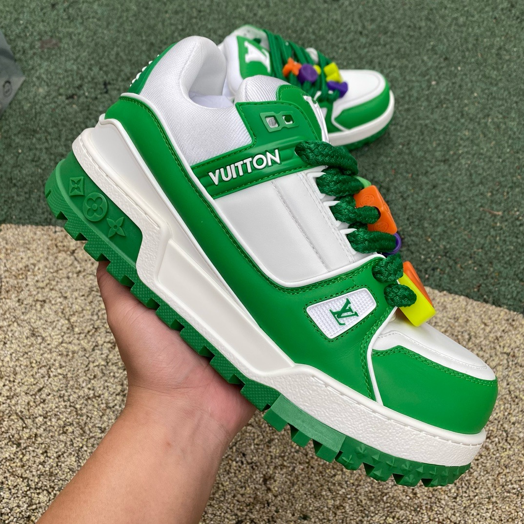 LV TRAINER MAXI White-green