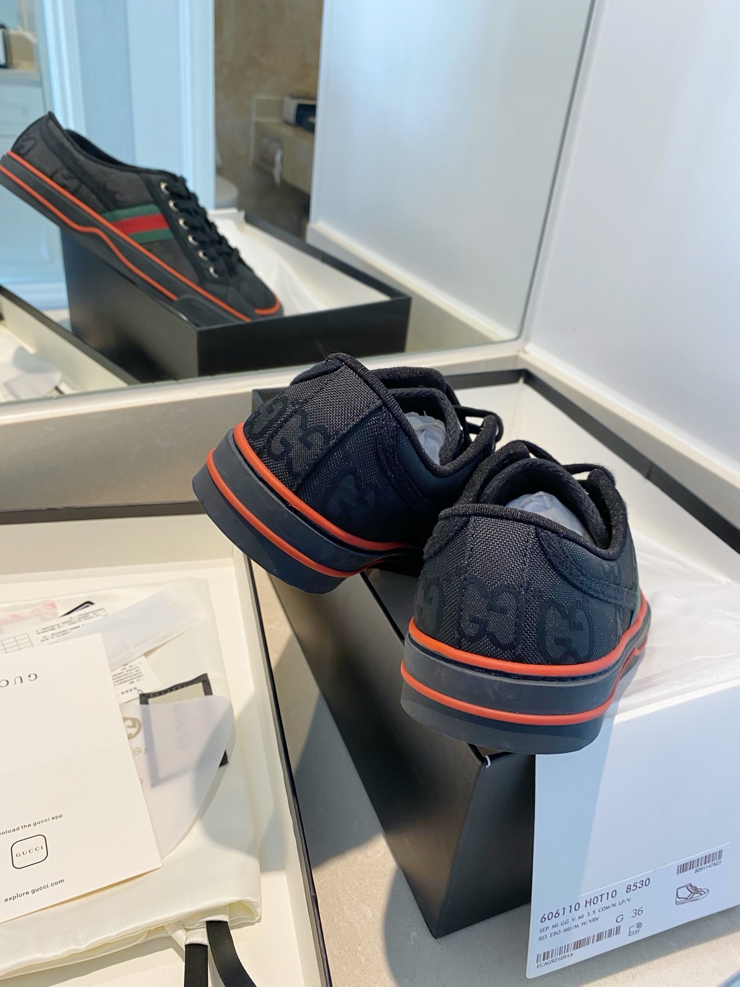 gg G*u*i tennis 1977 sneaker